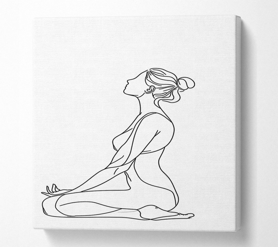  A Canvas Print of Meditative State Canvas Art