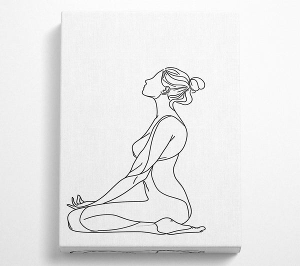 A Canvas Print of Meditative State Canvas Art