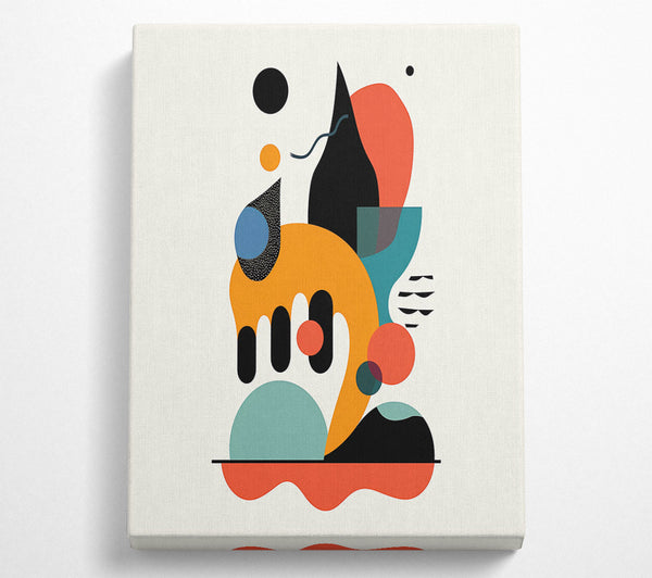  A Canvas Print of Abstract Playground Canvas Wall Art