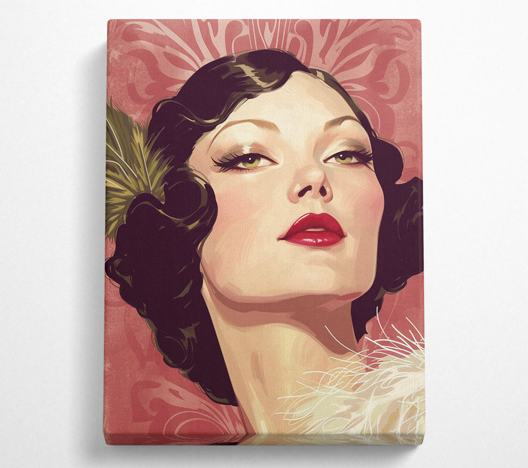  A Canvas Print of Femme Fatale Canvas Art