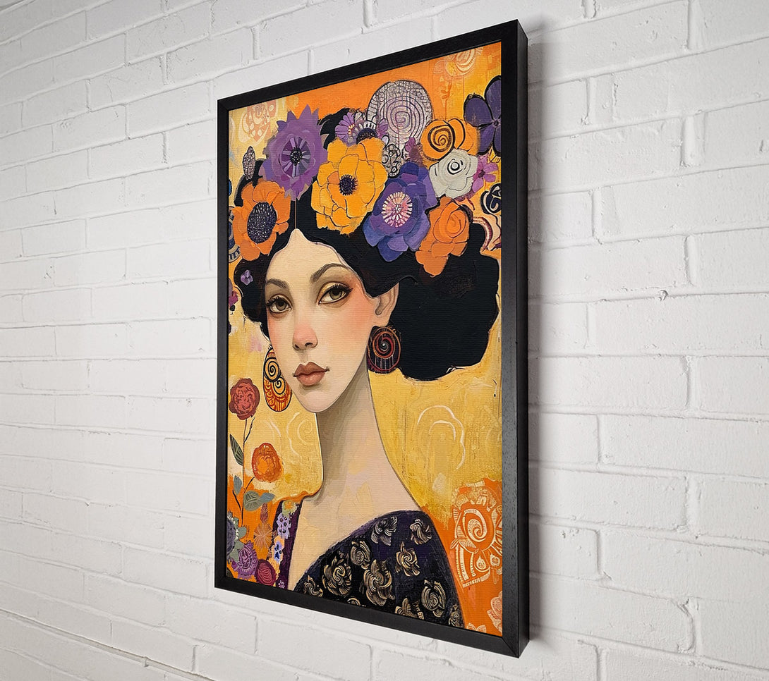  A Canvas Print of Flower Crown Canvas Art