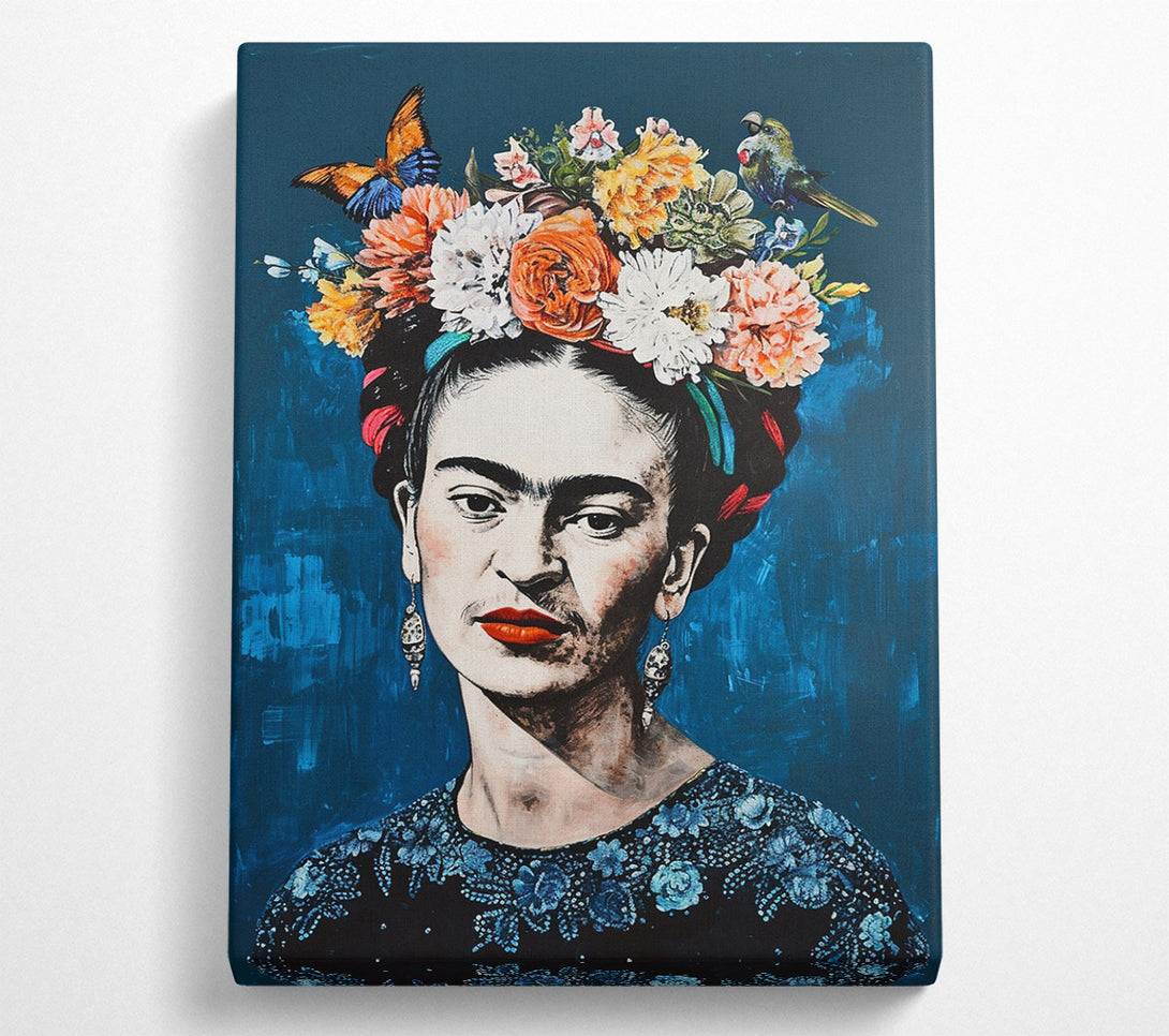  A Canvas Print of Frida'S Garden Canvas Wall Art