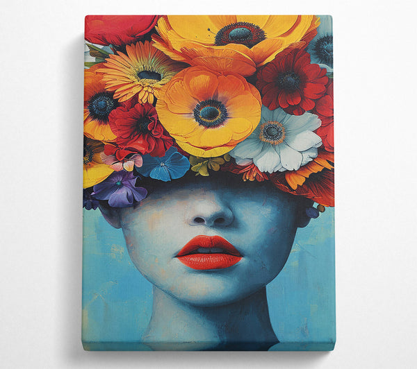  A Canvas Print of Flora'S Gaze Canvas Art