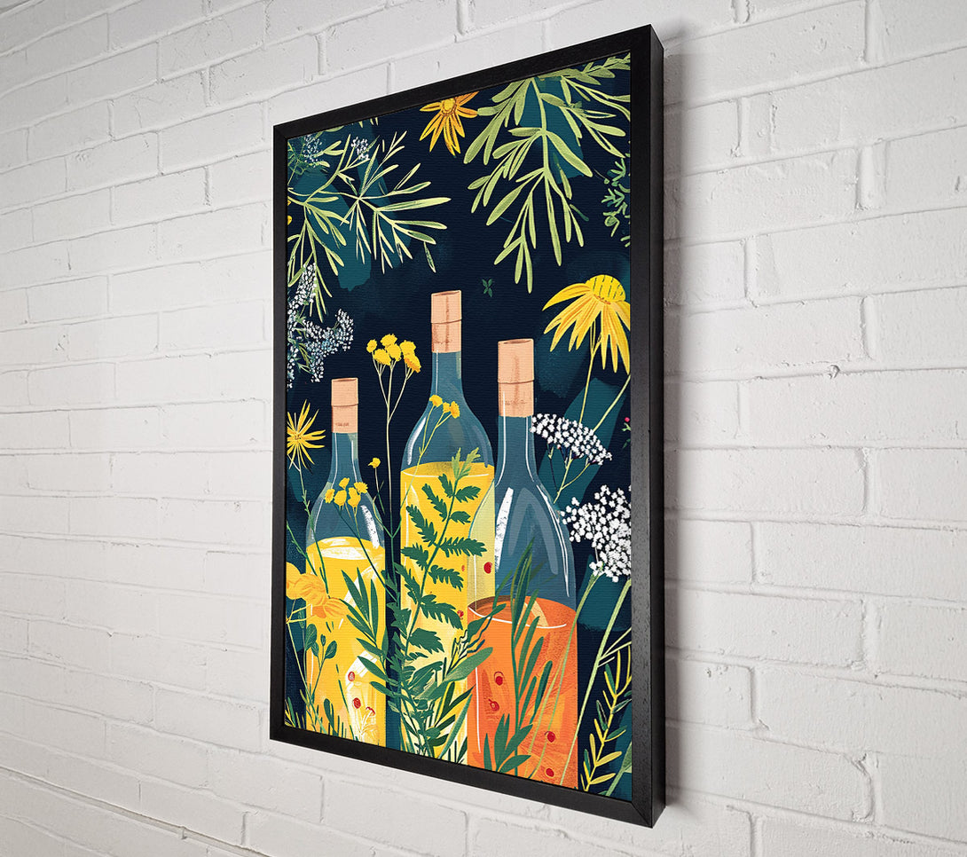  A Canvas Print of Bottled Magic Canvas Print