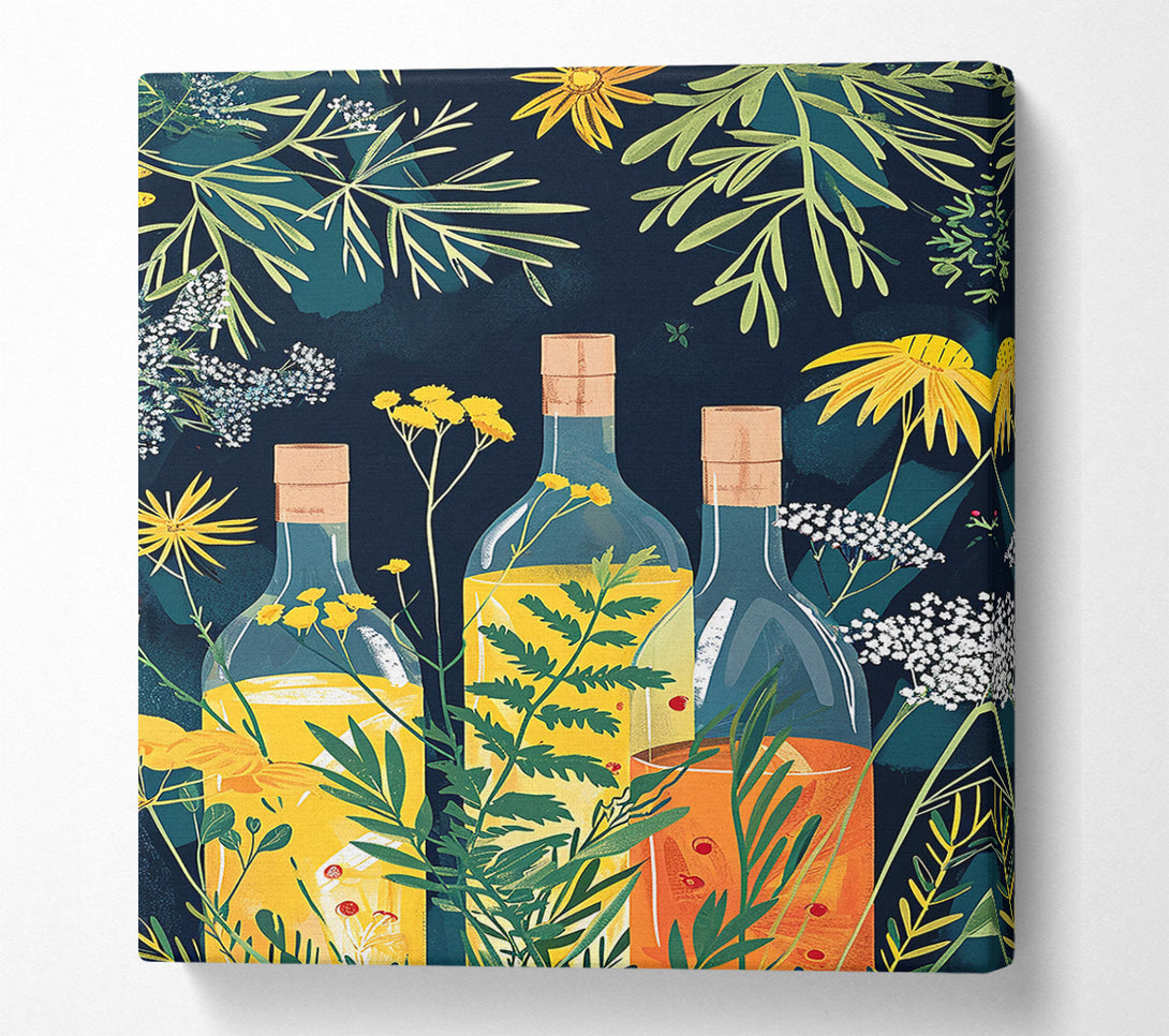  A Canvas Print of Bottled Magic Canvas Print