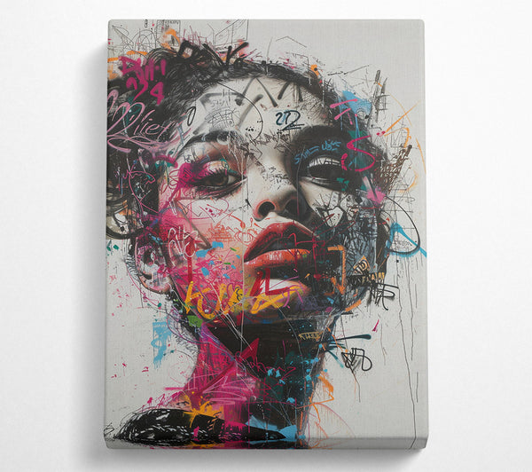  A Canvas Print of Urban Geisha Canvas Art
