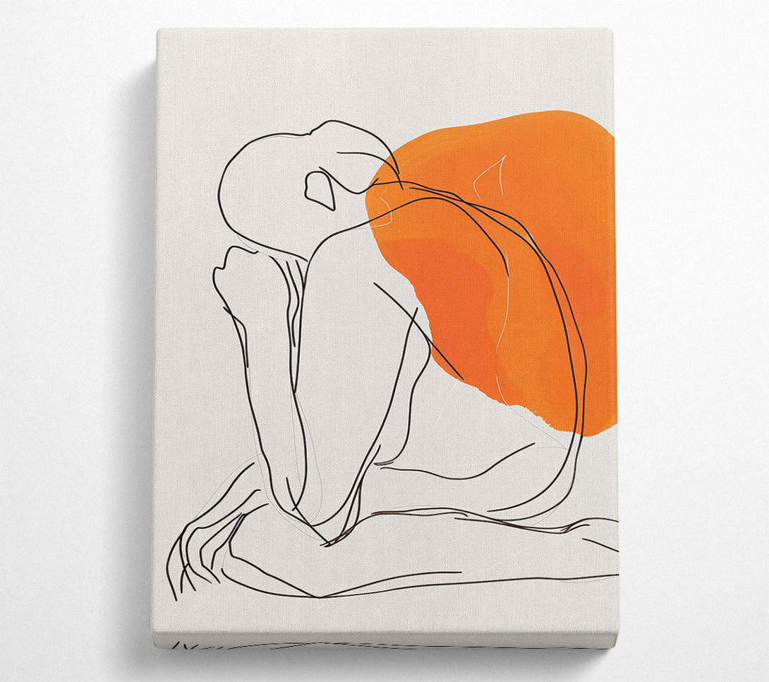  A Canvas Print of Tangerine Dream Canvas Print