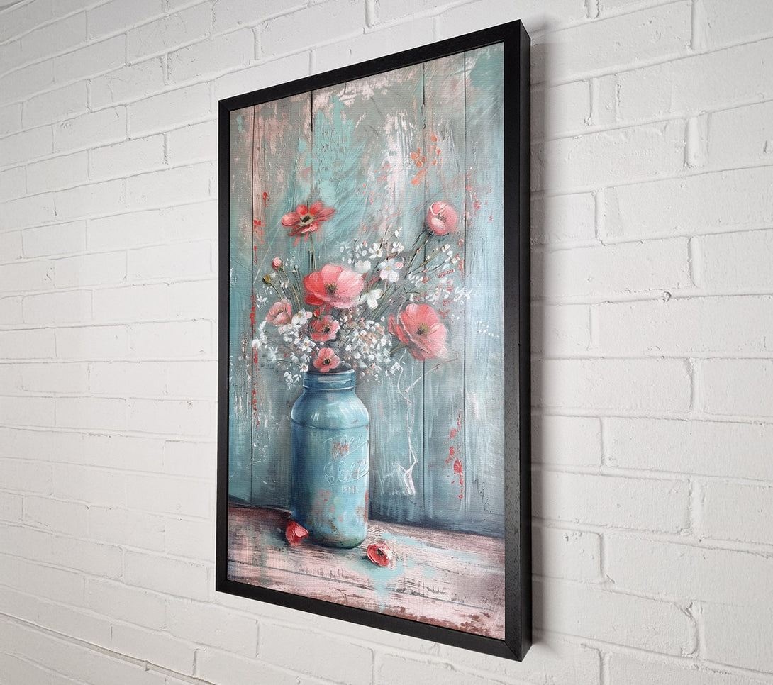  A Canvas Print of Mason Jar Of Memories Canvas Print