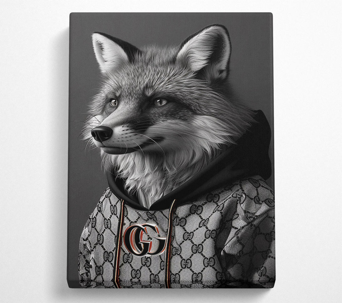  A Canvas Print of The Gucci Fox Canvas Wall Art