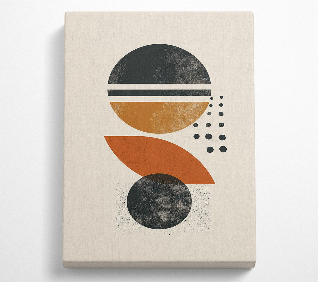  A Canvas Print of Mid Century Modern Canvas Print