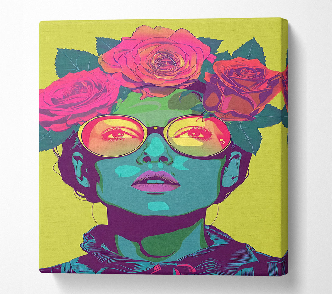  A Canvas Print of A Vision Of Spring Canvas Print