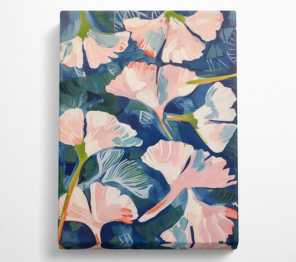  A Canvas Print of Ginkgo Leaves Canvas Print