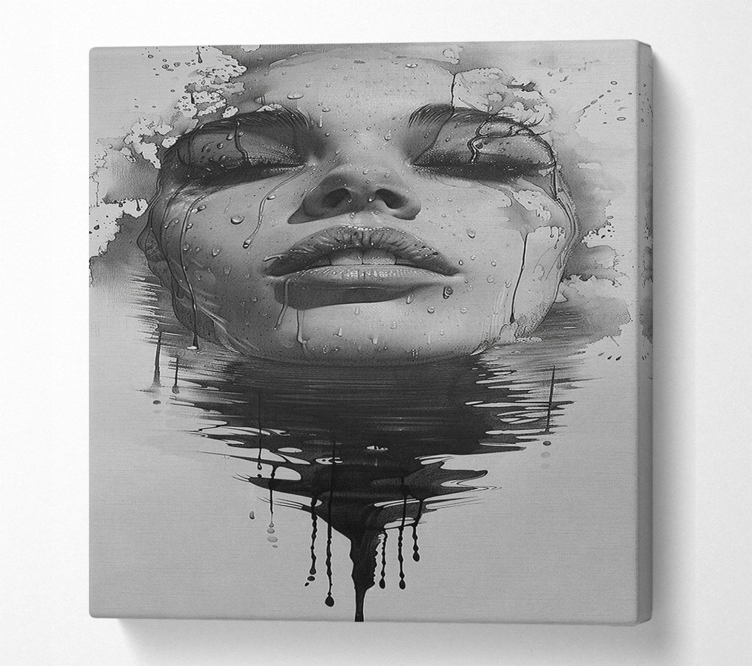  A Canvas Print of Watery Grave Canvas Print