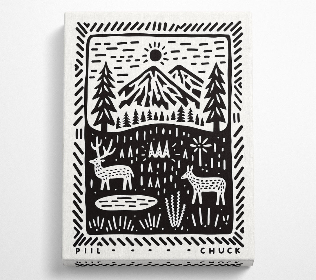  A Canvas Print of Nature'S Melody Canvas Wall Art