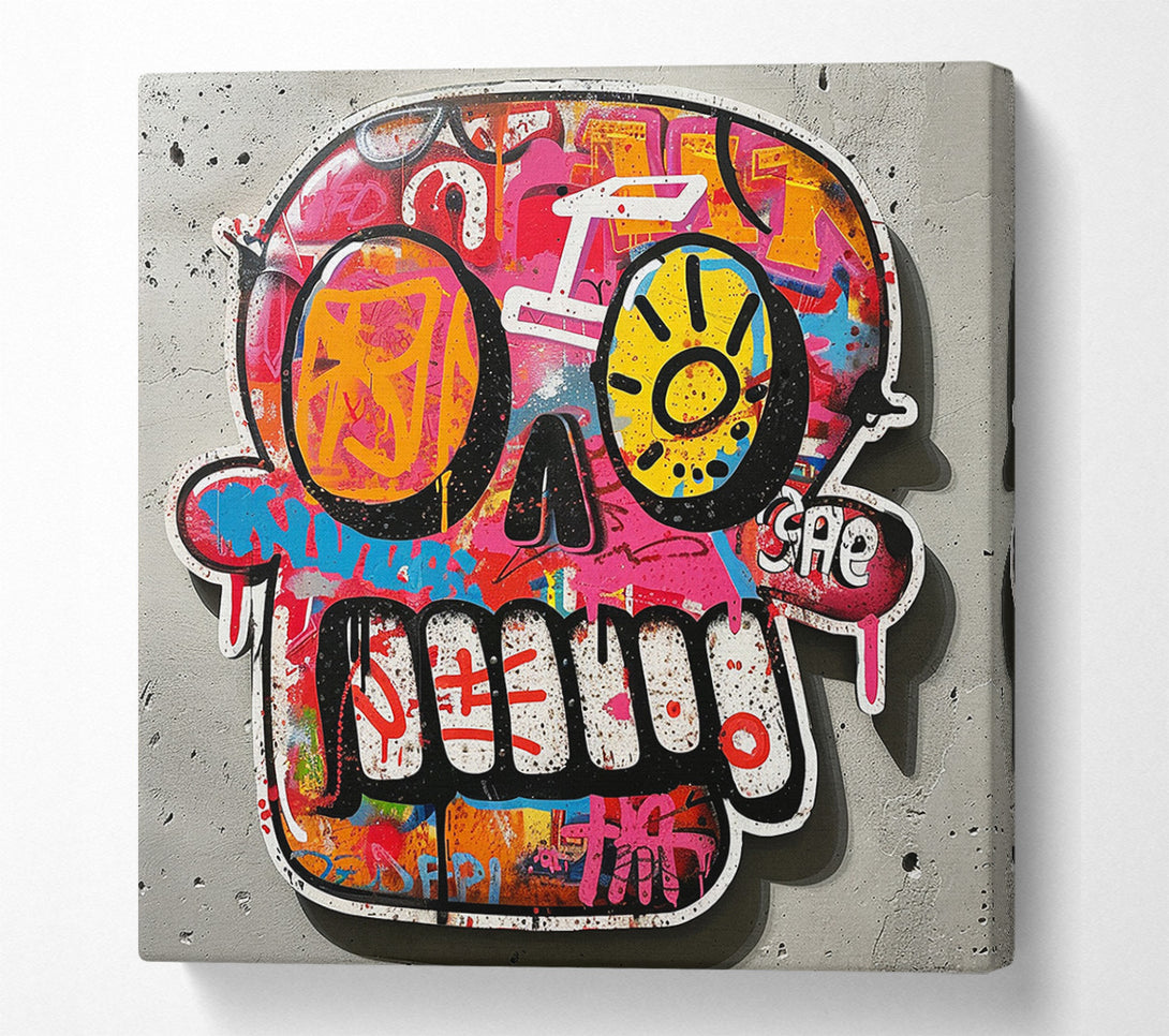  A Canvas Print of Urban Decay Canvas Print