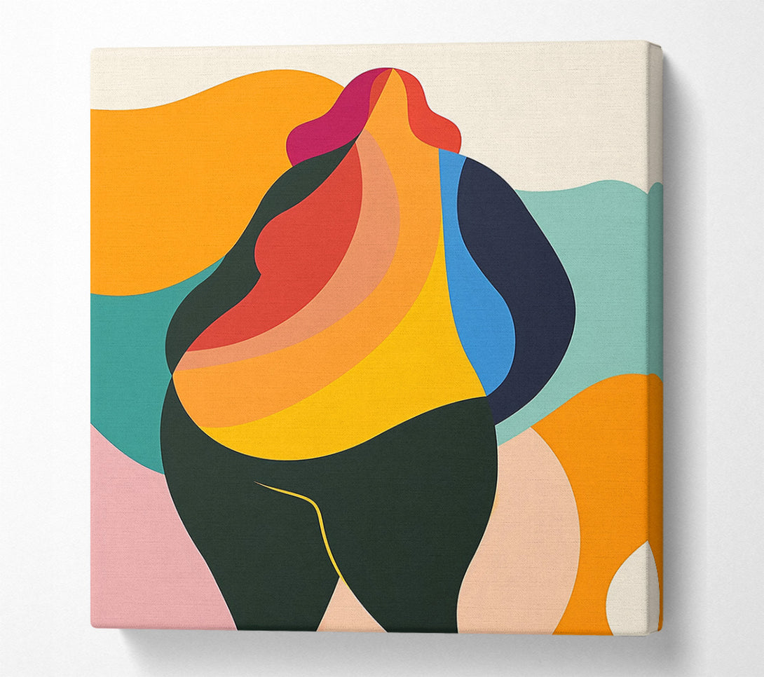  A Canvas Print of Spectrum Of Self Canvas Wall Art