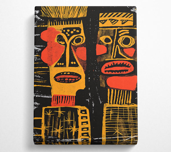  A Canvas Print of The Scream Canvas Print