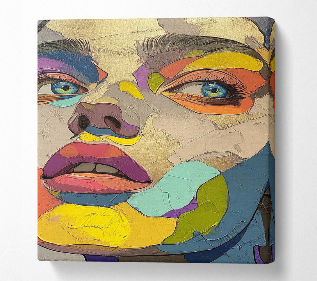  A Canvas Print of Facets Of Beauty Canvas Wall Art