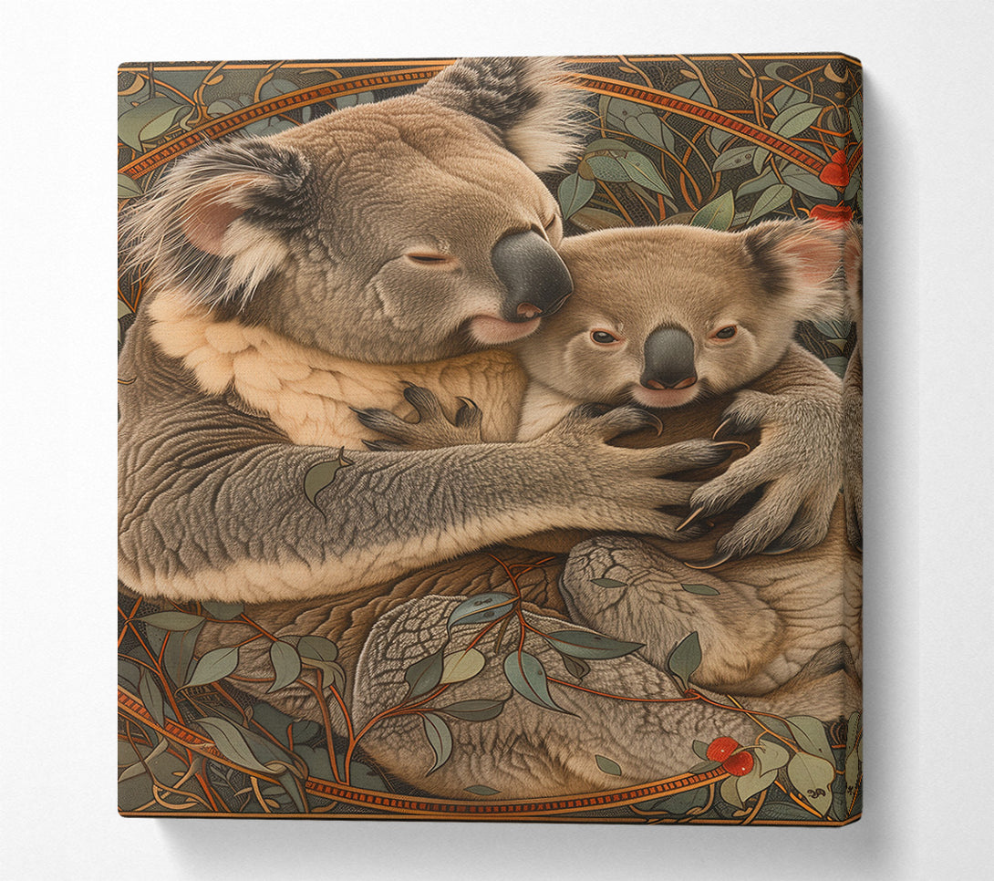  A Canvas Print of Eucalyptus Embrace Canvas Art
