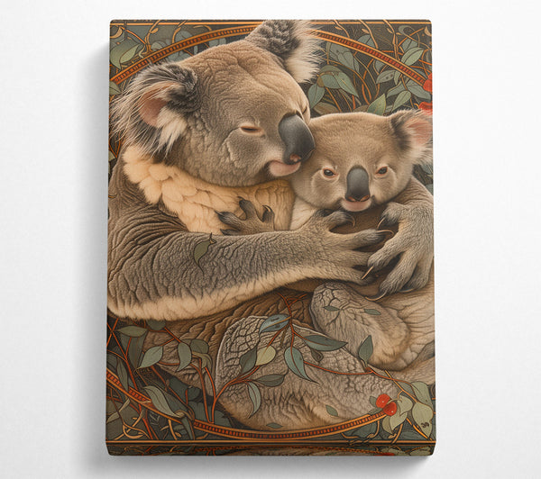  A Canvas Print of Eucalyptus Embrace Canvas Art