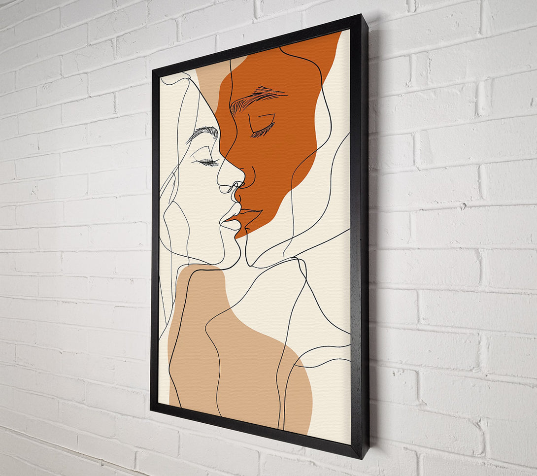  A Canvas Print of Lovers Canvas Art