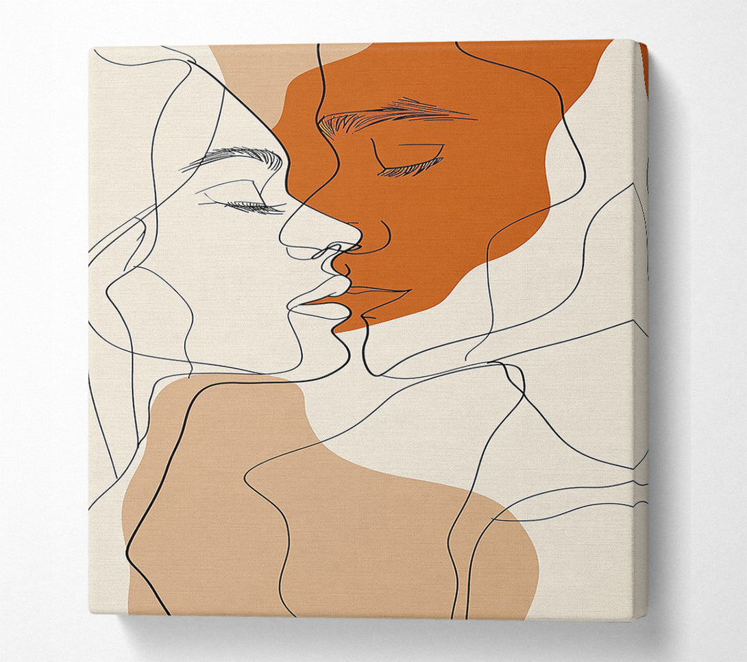  A Canvas Print of Lovers Canvas Art