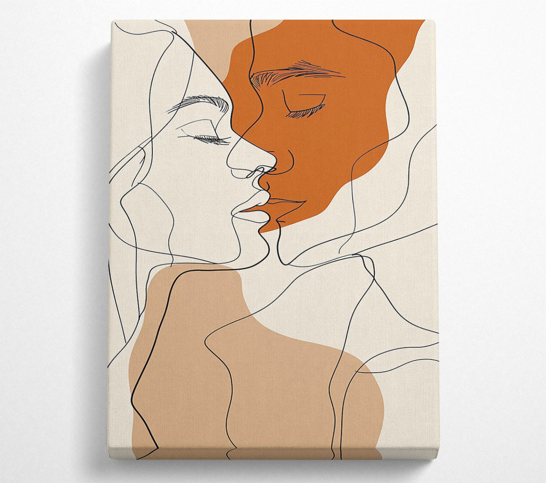  A Canvas Print of Lovers Canvas Art
