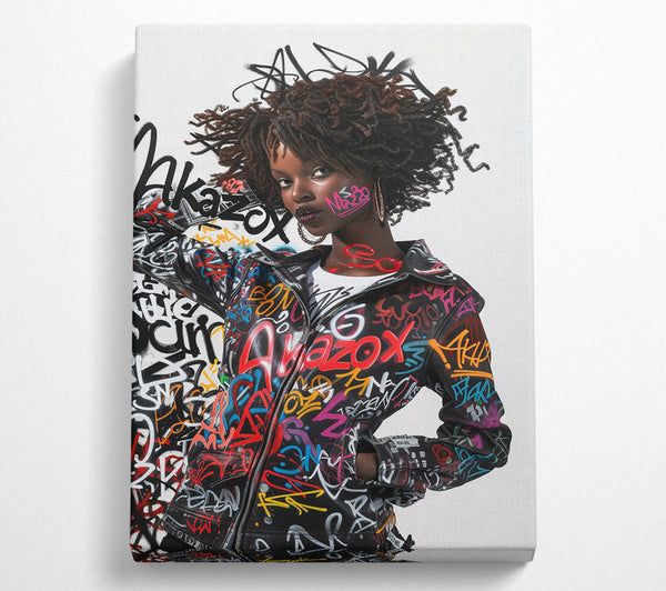  A Canvas Print of Urban Queen Canvas Wall Art