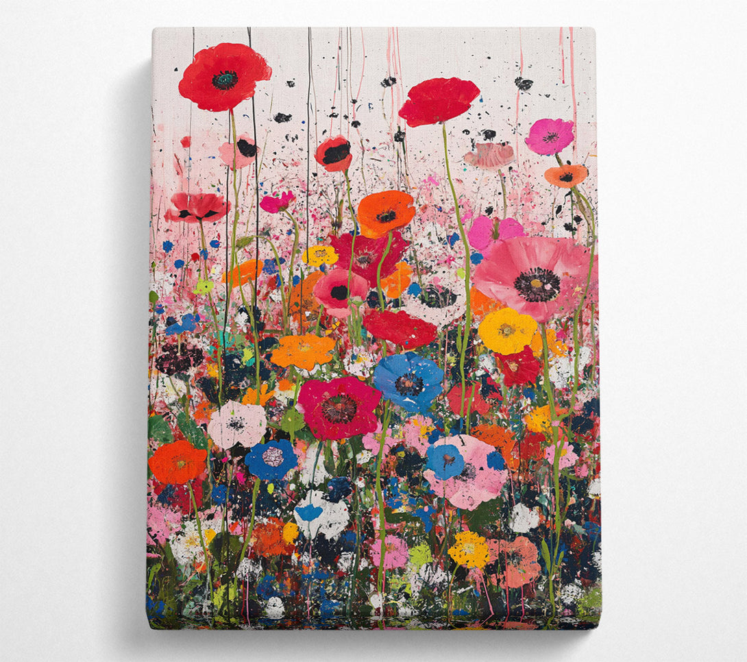  A Canvas Print of Field Of Joy Canvas Wall Art