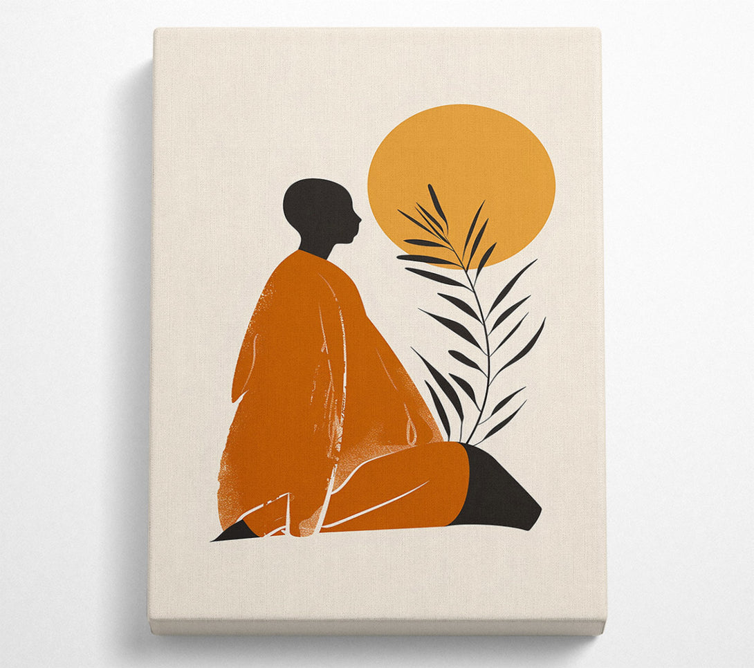  A Canvas Print of Contemplation Canvas Print