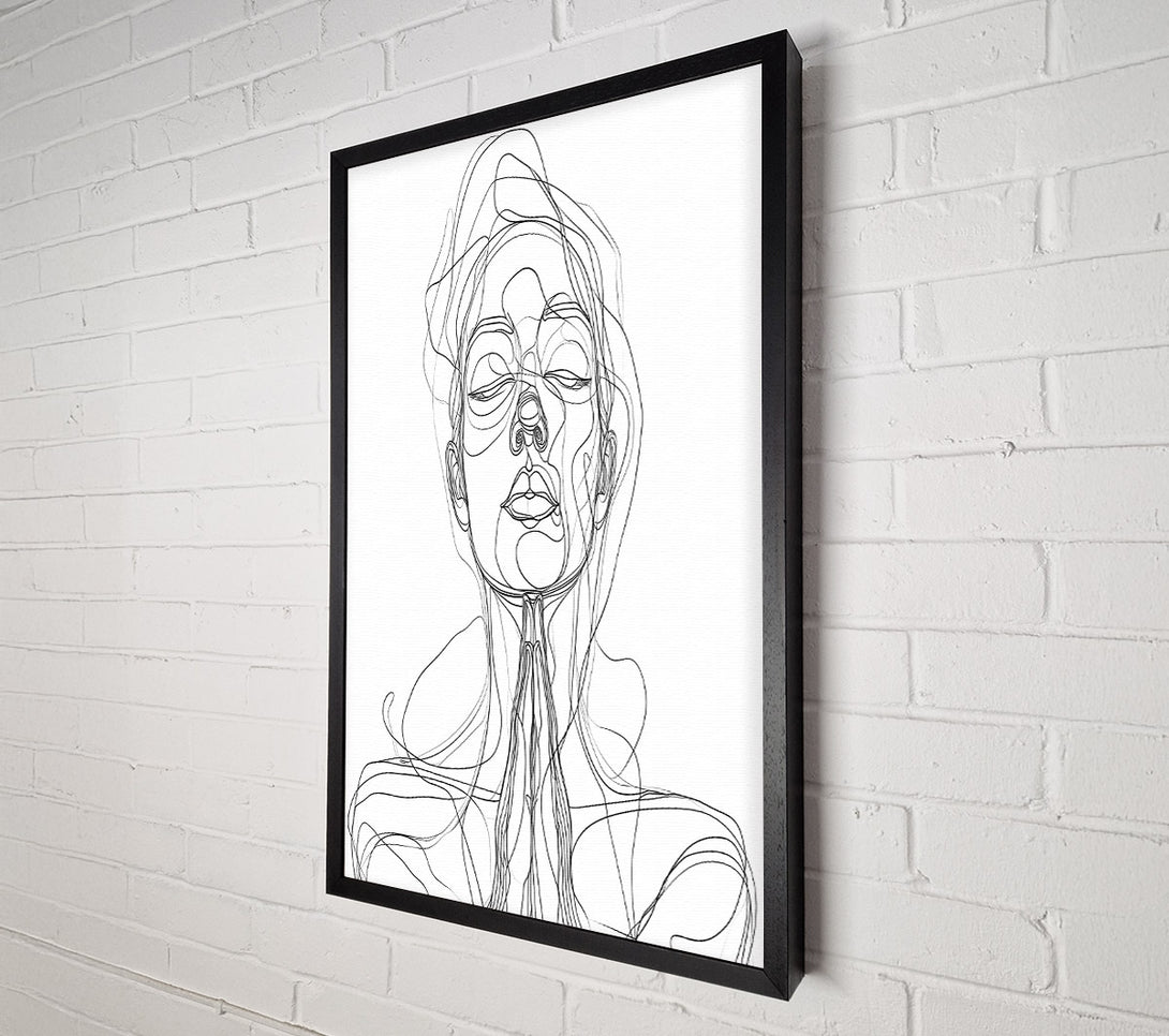  A Canvas Print of The Power Of Prayer Canvas Art