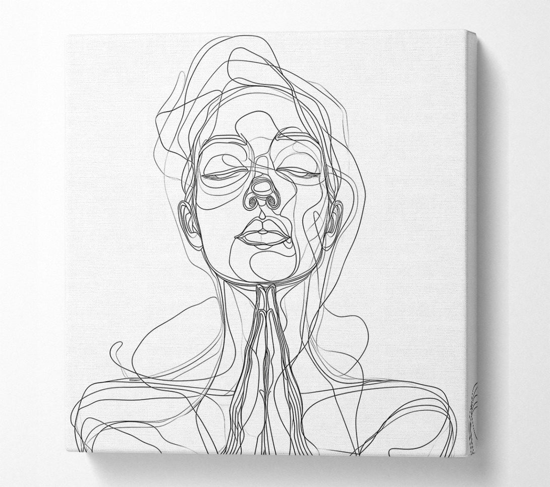  A Canvas Print of The Power Of Prayer Canvas Art