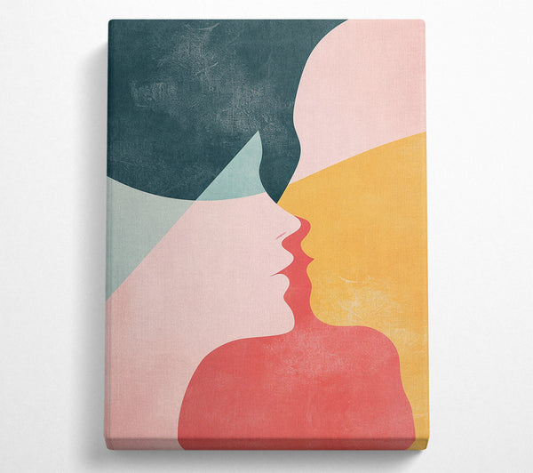  A Canvas Print of A Moment Of Passion Canvas Wall Art