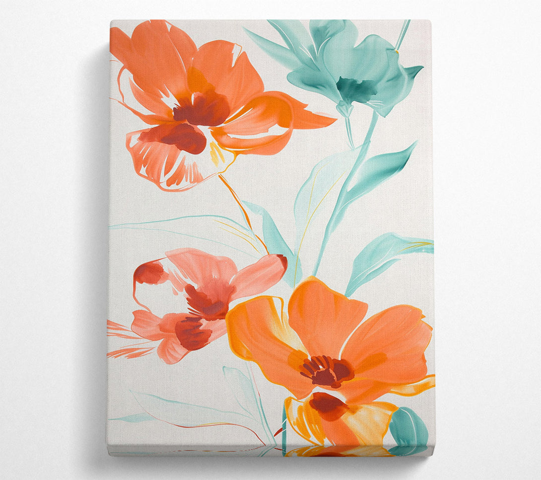  A Canvas Print of Tangerine Dream Canvas Print