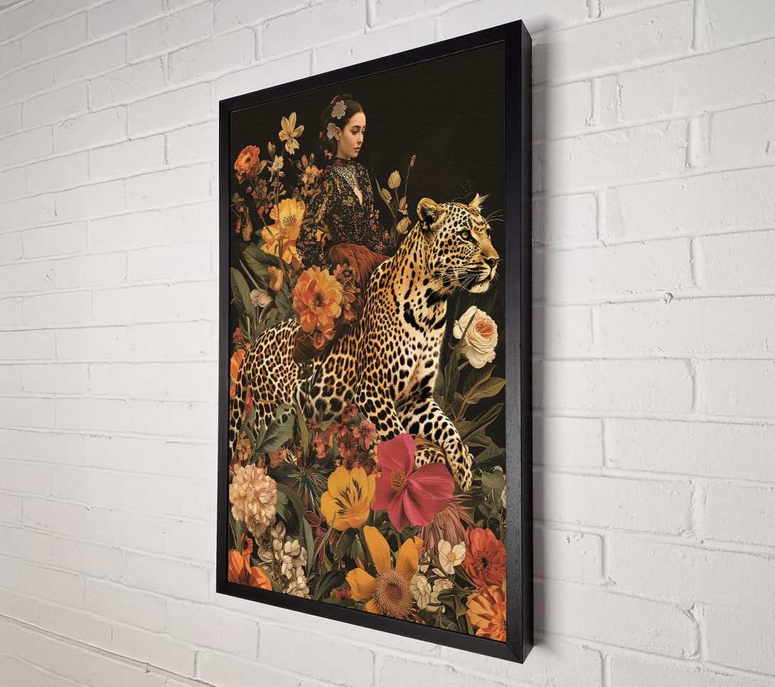  A Canvas Print of The Leopard'S Domain Canvas Art