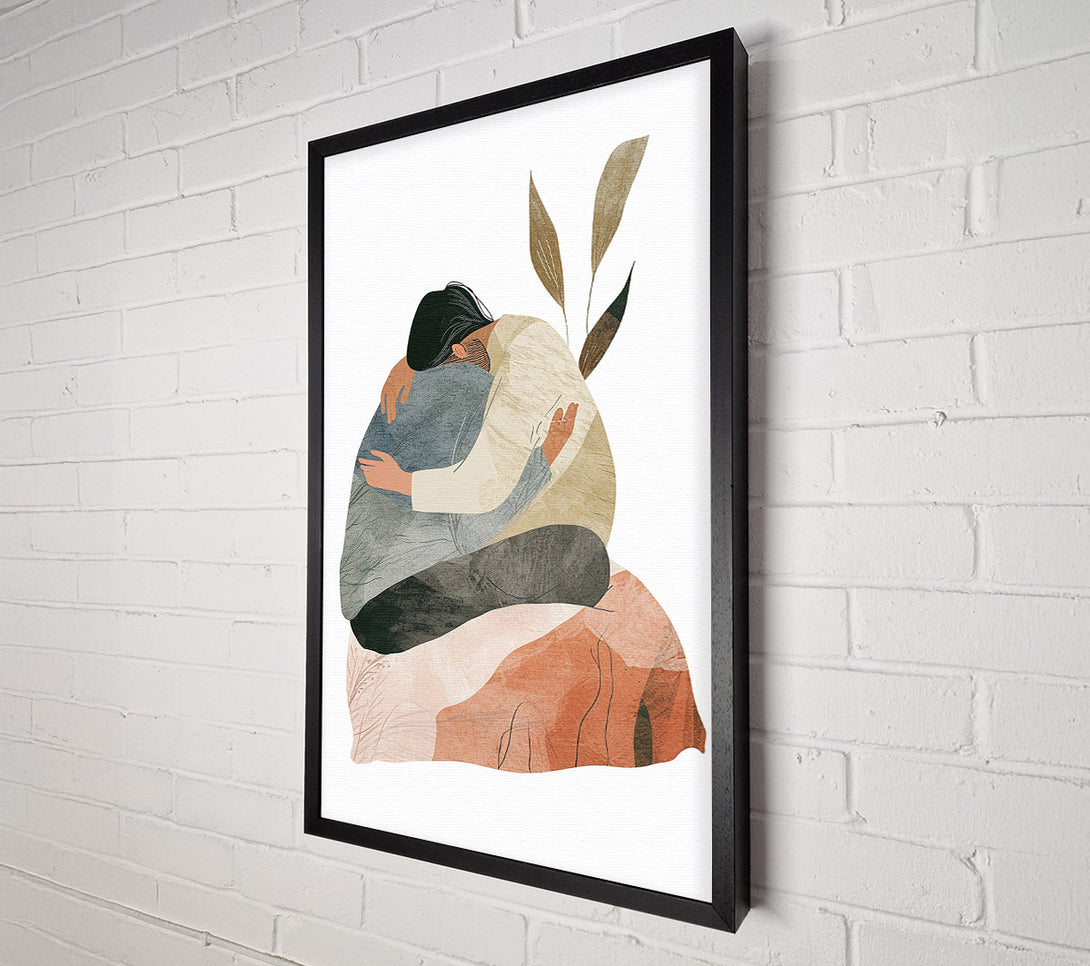  A Canvas Print of The Embrace Canvas Wall Art