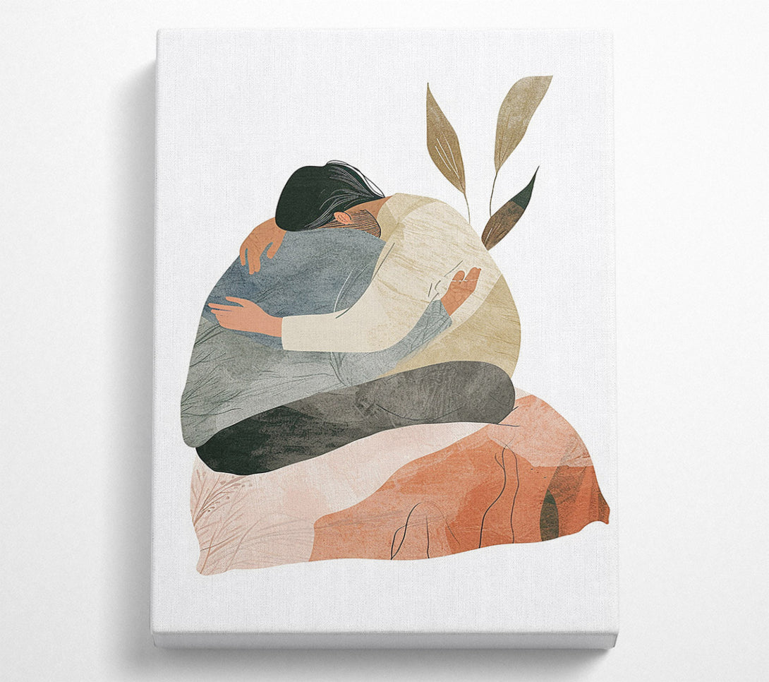  A Canvas Print of The Embrace Canvas Wall Art