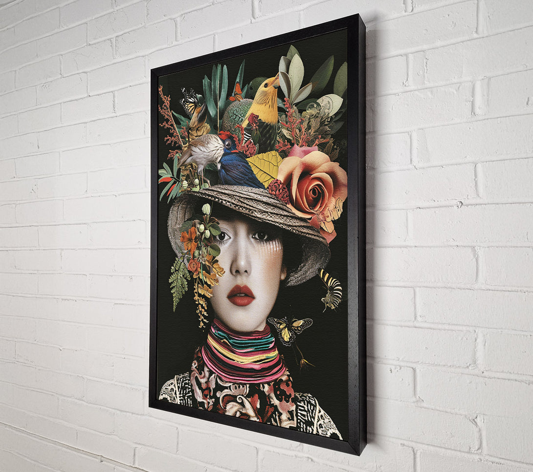 A Canvas Print of A Garden Of Eden Canvas Print
