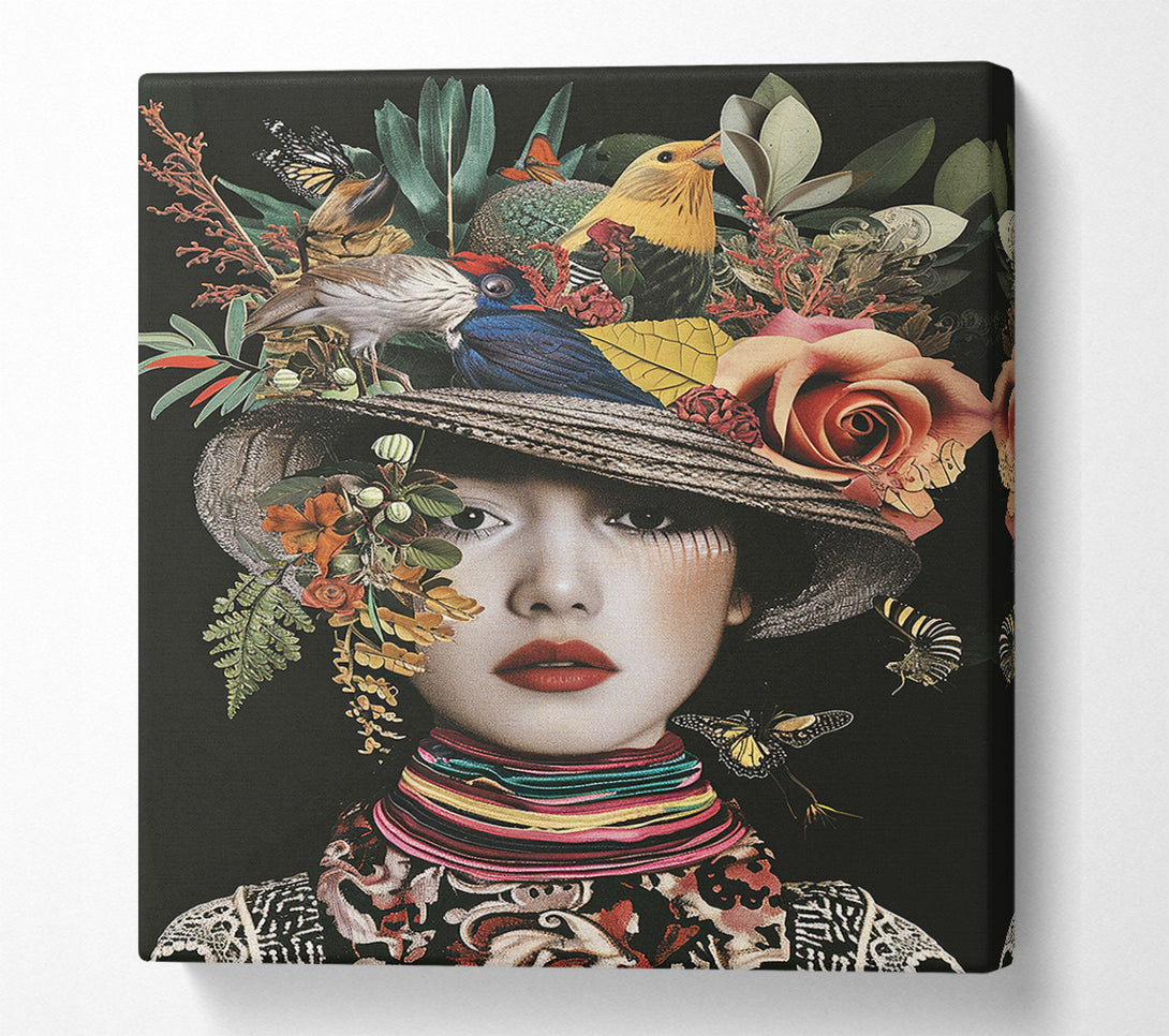  A Canvas Print of A Garden Of Eden Canvas Print