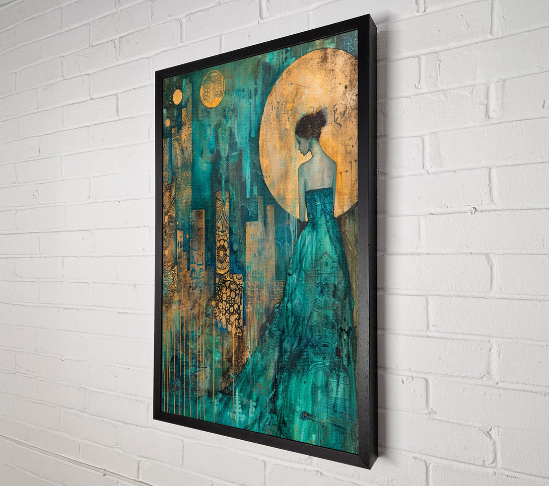  A Canvas Print of The City Of Dreams Canvas Art