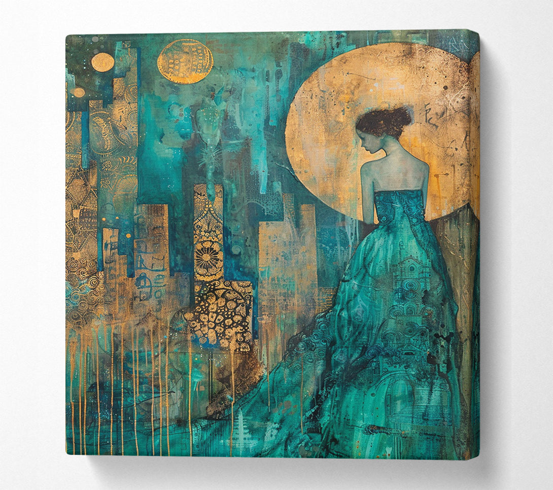  A Canvas Print of The City Of Dreams Canvas Art