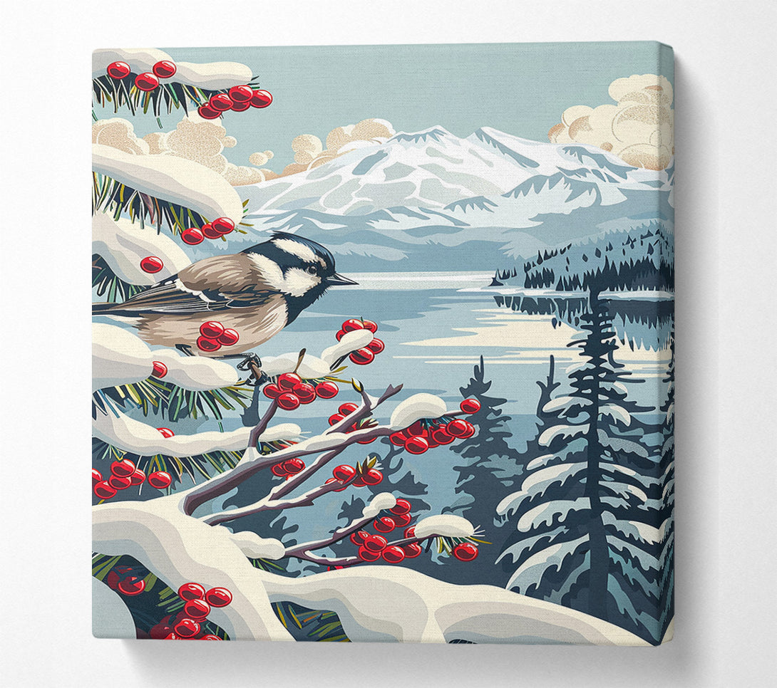  A Canvas Print of Winter Wonderland Canvas Print