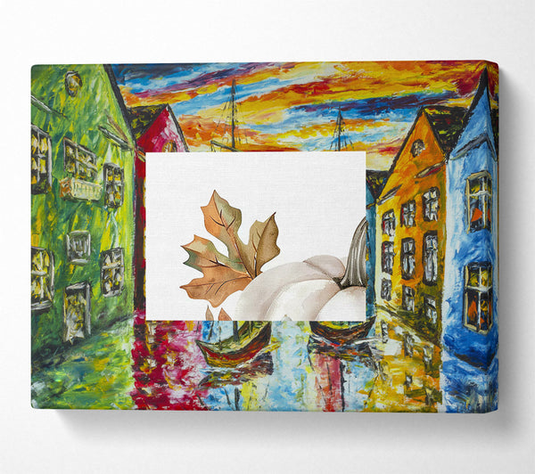  A Canvas Print of Autumn Glow Canvas Wall Art