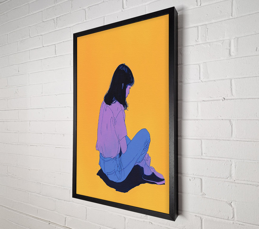  A Canvas Print of Solitude Canvas Wall Art