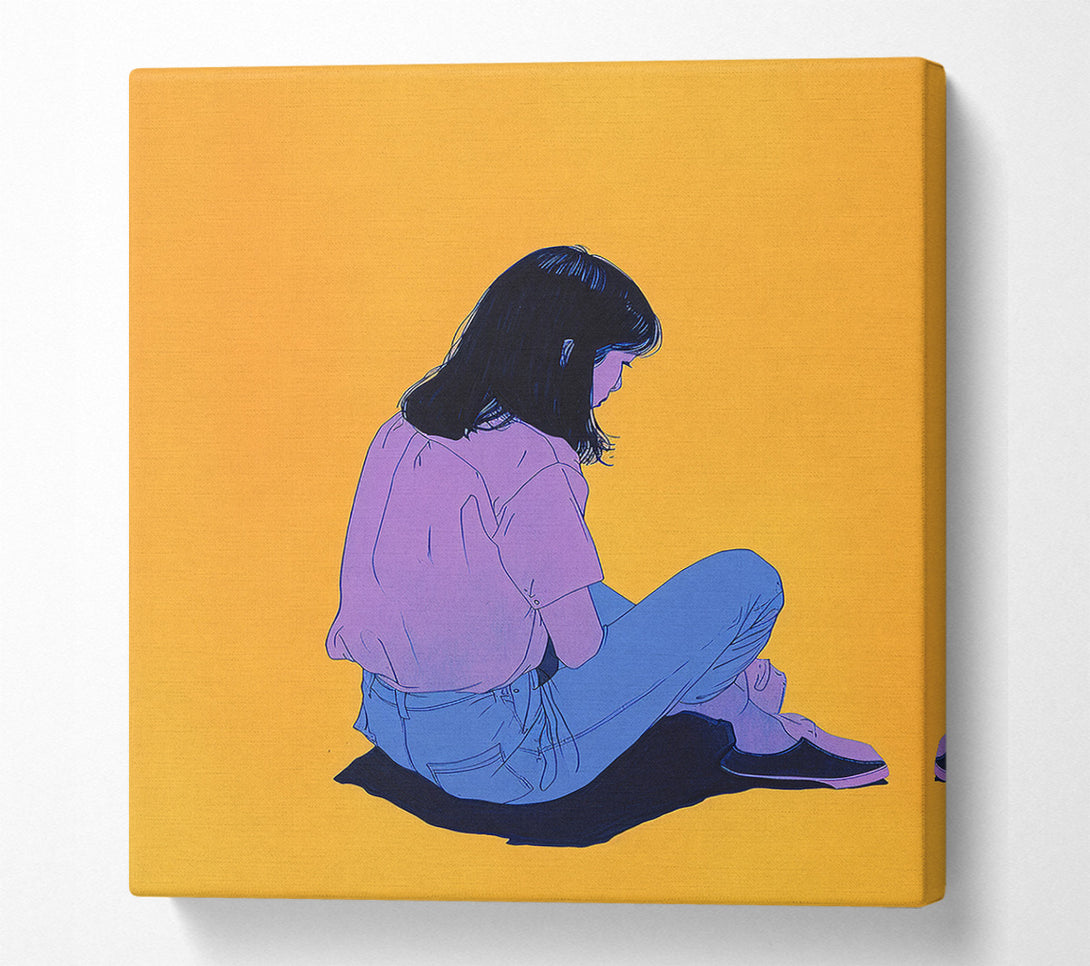  A Canvas Print of Solitude Canvas Wall Art