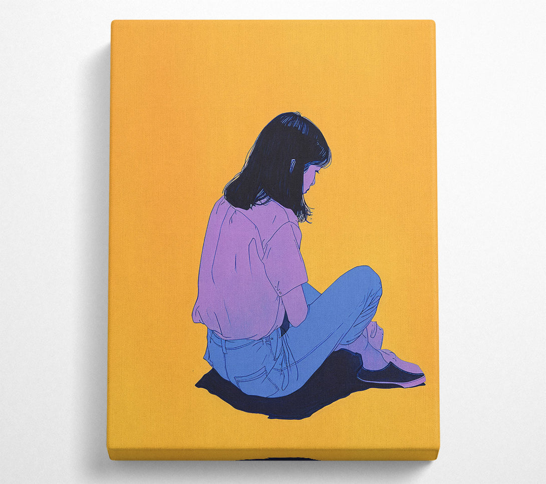  A Canvas Print of Solitude Canvas Wall Art