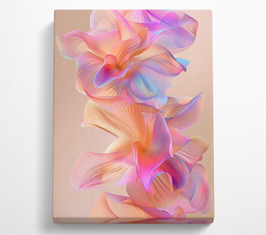  A Canvas Print of Petals In The Wind Canvas Art