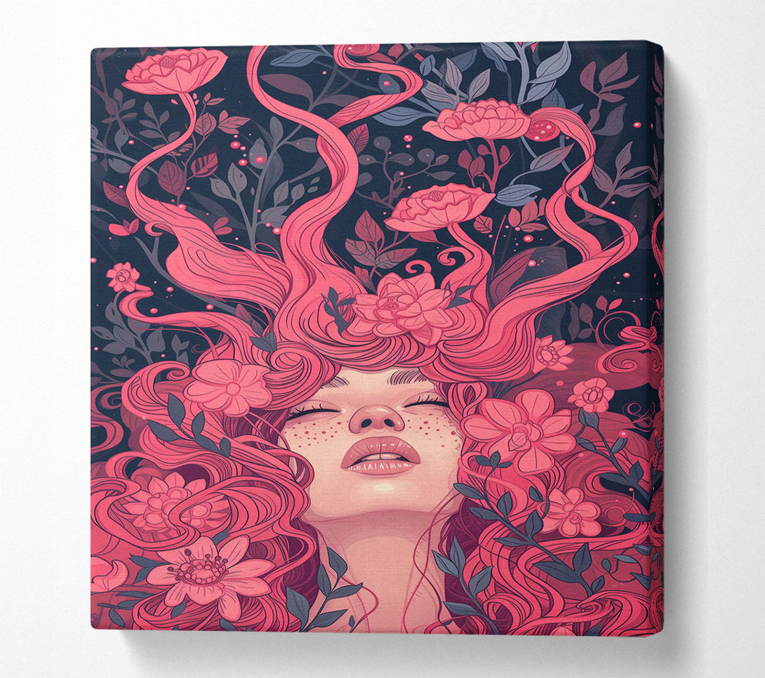  A Canvas Print of A Garden Of Dreams Canvas Art
