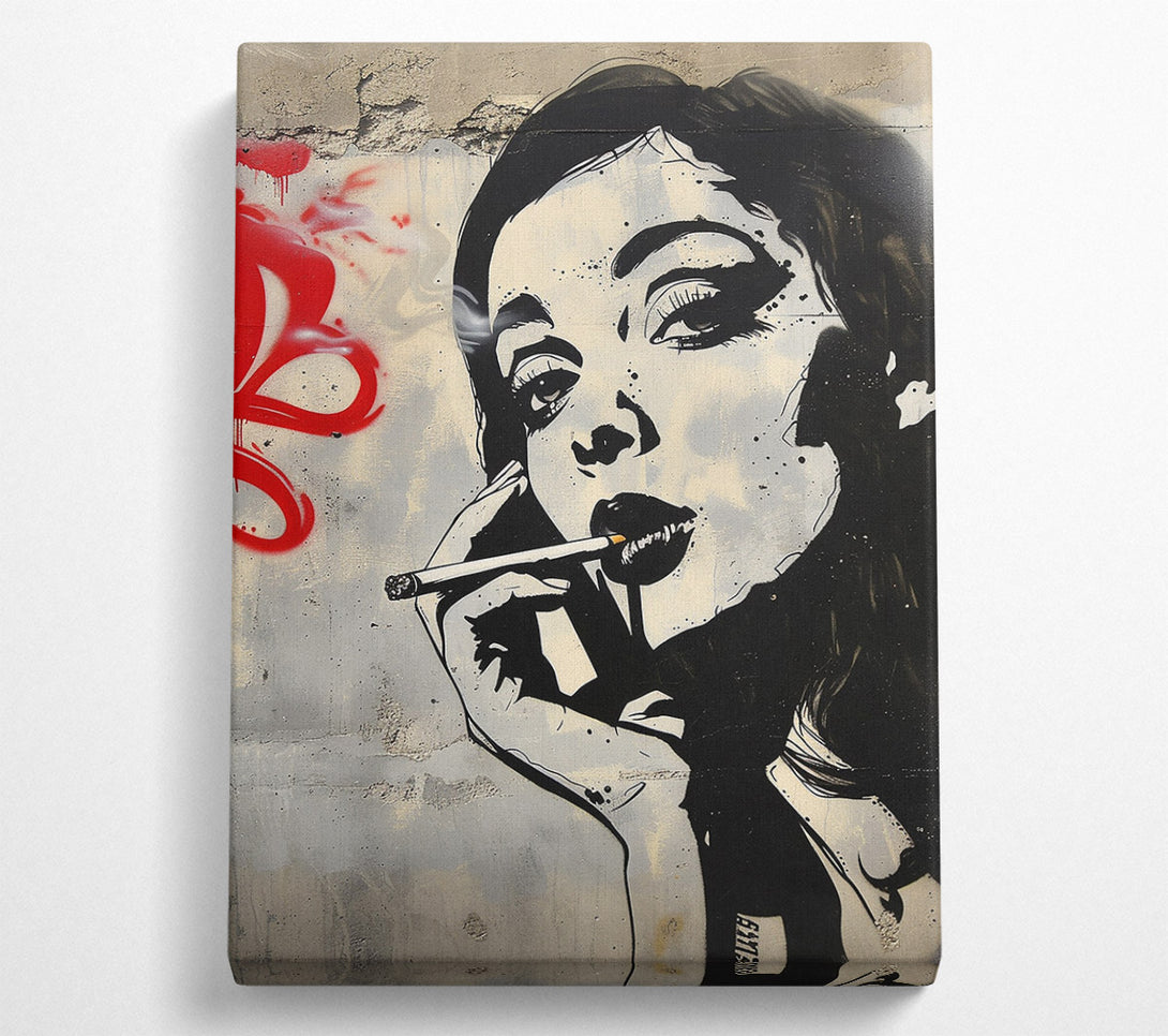  A Canvas Print of Femme Fatale Canvas Art