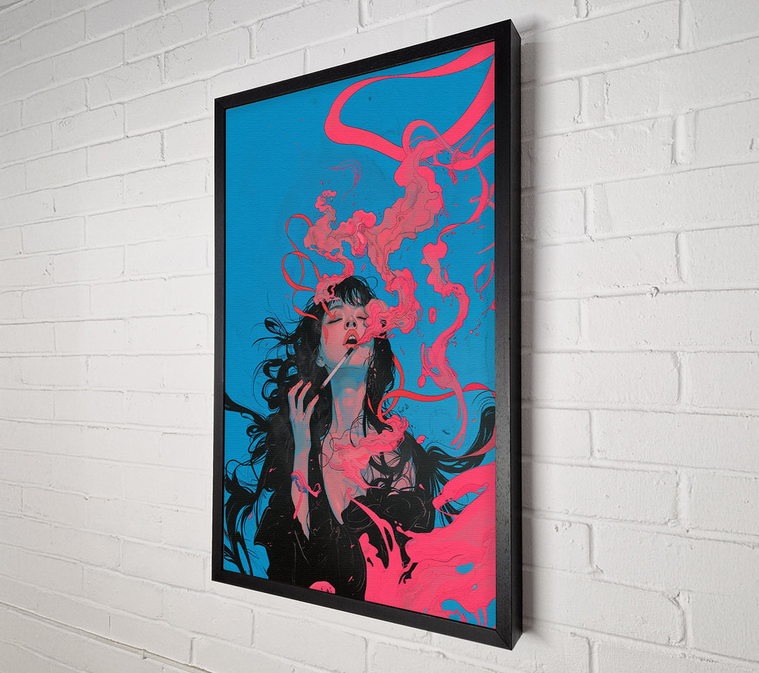  A Canvas Print of Exhale Canvas Art